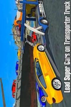 Super Car Transport Truck Drive 2018游戲截圖4