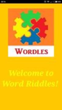 Wordles Brainteaser游戲截圖1