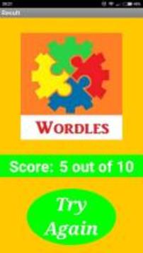 Wordles Brainteaser游戲截圖5