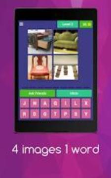4 images 1 word. Test your mind and enjoy game游戲截圖5
