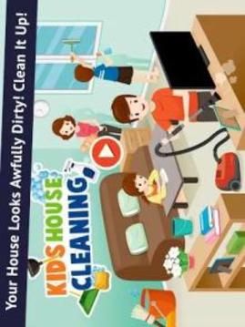 Kids House Cleaning - Messy Kids House Helper游戲截圖5