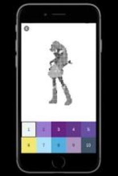 Color by Number Equestria Girls Pixel Art游戲截圖5