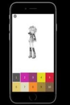 Color by Number Equestria Girls Pixel Art游戲截圖2
