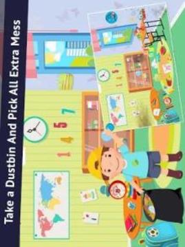 Kids House Cleaning - Messy Kids House Helper游戲截圖2
