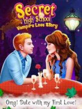 Secret High School Vampire Love Story游戲截圖1
