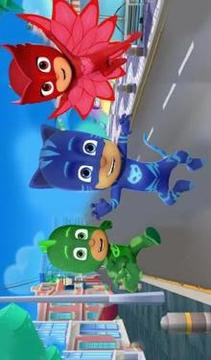 Super Pj Masks Hero Run游戲截圖1