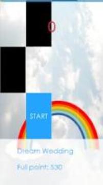 Enchanted Rainbow Piano Tiles游戲截圖3