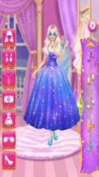 Cinderella Fashion Salon - Makeup & Dress Up游戲截圖1