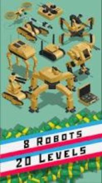 War Robots: Clicker Tycoon游戲截圖1