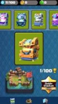 Chest Simulator CR Clicker for Clash Royale游戲截圖3