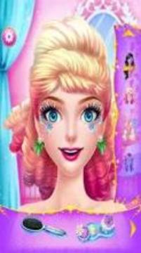 Cinderella Fashion Salon - Makeup & Dress Up游戲截圖3