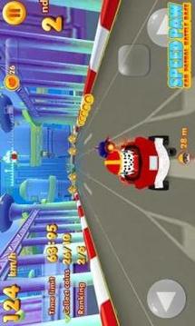 Speed Paw Car Patrol Battle Race游戲截圖1