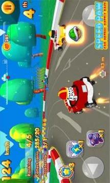 Speed Paw Car Patrol Battle Race游戲截圖4