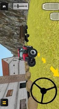 Tractor Simulator 3D: Extreme Log Transport游戲截圖3