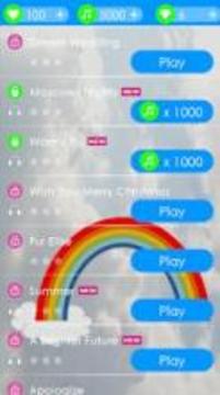 Enchanted Rainbow Piano Tiles游戲截圖4