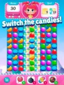 Big Sweet Bomb - Clash of Candies Match 3游戲截圖4