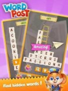 Word Post: Link & Crush Letters in Crossword Games游戲截圖2