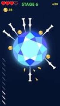 Knife Coin Rush Hit游戲截圖3