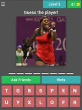 Guess the tennis player游戲截圖5