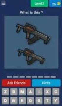 PUBG Quiz - Guess The Picture Weapons游戲截圖3