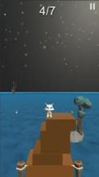 Cat Stack Jump 3D - Block Stacking Games游戲截圖3