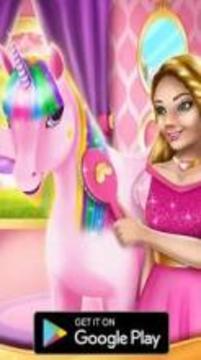 PAINT UNICORN 3D COLORING BOOK GAME游戲截圖5