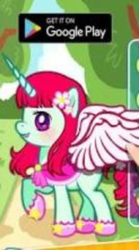 PAINT UNICORN 3D COLORING BOOK GAME游戲截圖3