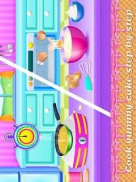 Doll House Cake Maker Decorate & Bake游戲截圖4