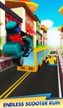 Subway Scooter Runner Glider游戲截圖3