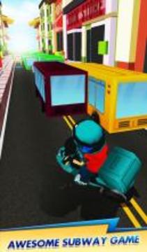 Subway Scooter Runner Glider游戲截圖1