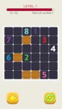 Connect Numbers Puzzle游戲截圖1