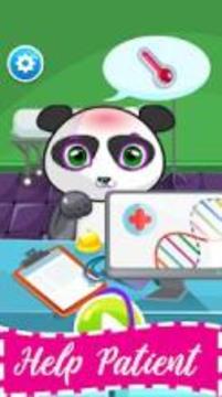 Panda Hospital: Little Panda Doctor游戲截圖3