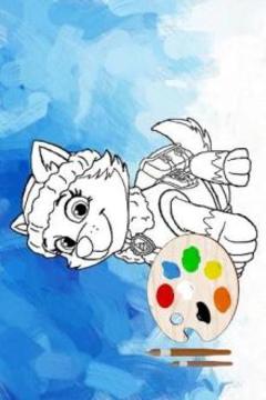 Coloring Paw Patrol Pro游戲截圖1