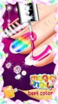 Nail Spa Salon: Manicure Fashion girls Game游戲截圖1