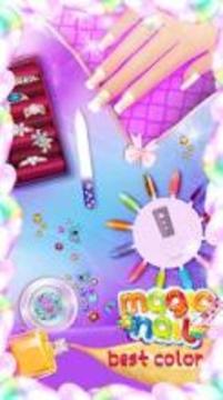 Nail Spa Salon: Manicure Fashion girls Game游戲截圖3