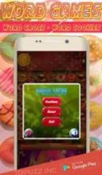 Word Cross - Cookies : Crossy Games游戲截圖2