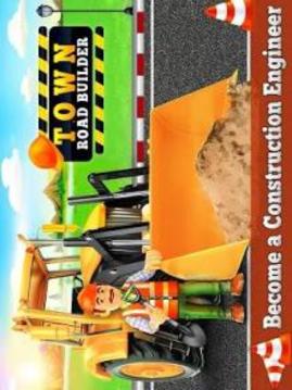 Real Road Construction Simulator - Excavator Games游戏截图4