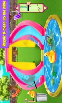 Water Park Repair Cleaning: Dream Garden Cleanup游戲截圖5