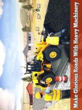 Real Road Construction Simulator - Excavator Games游戏截图2