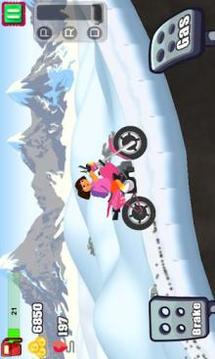 Super Dora Motor Climbing - dora games kids游戲截圖2