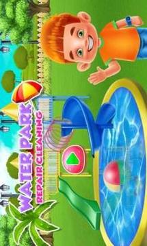 Water Park Repair Cleaning: Dream Garden Cleanup游戲截圖2