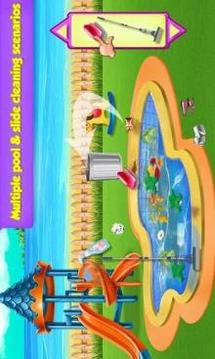 Water Park Repair Cleaning: Dream Garden Cleanup游戲截圖3