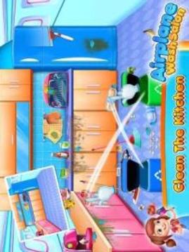Airplane Wash Salon游戲截圖1