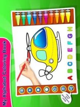 ABC Drawing Book For Kids - Coloring Game游戏截图2