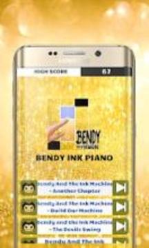 Bendy Piano Tiles Game游戲截圖3