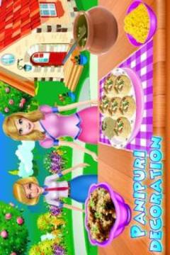 PaniPuri Maker - Indian Cooking Game游戲截圖1