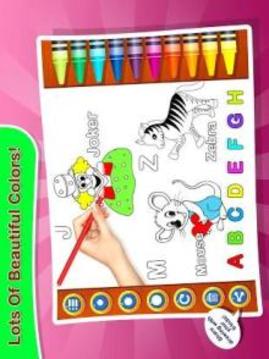 ABC Drawing Book For Kids - Coloring Game游戏截图1