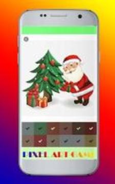 Christmas Draw Color By Number Pixel Art 2018游戲截圖1