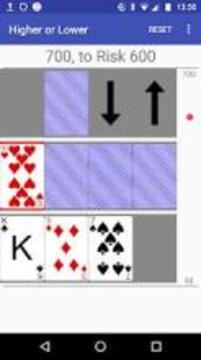 Higher or Lower - The Card Game游戲截圖3