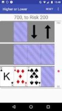 Higher or Lower - The Card Game游戲截圖1
